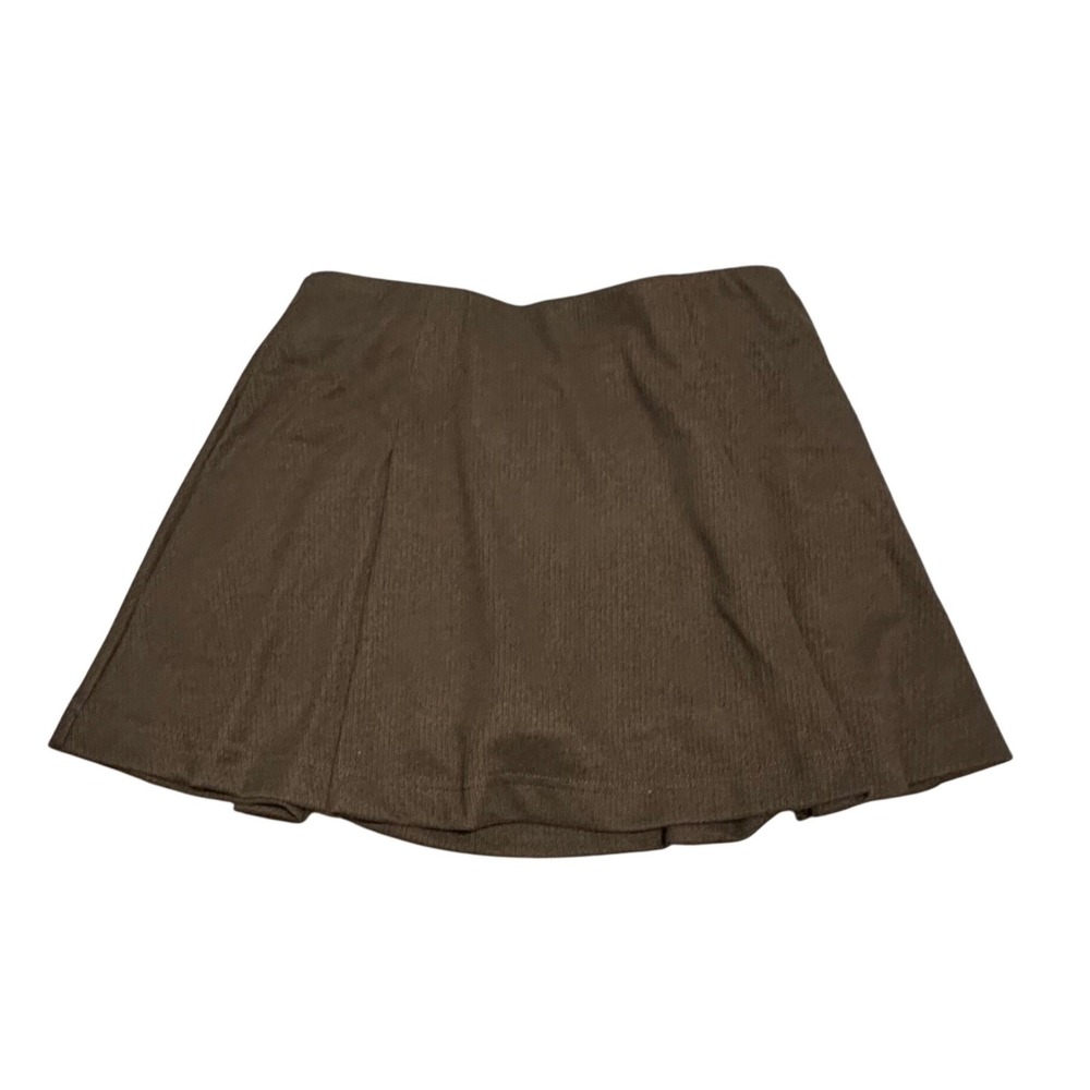 OGL Brown Mini Skirt